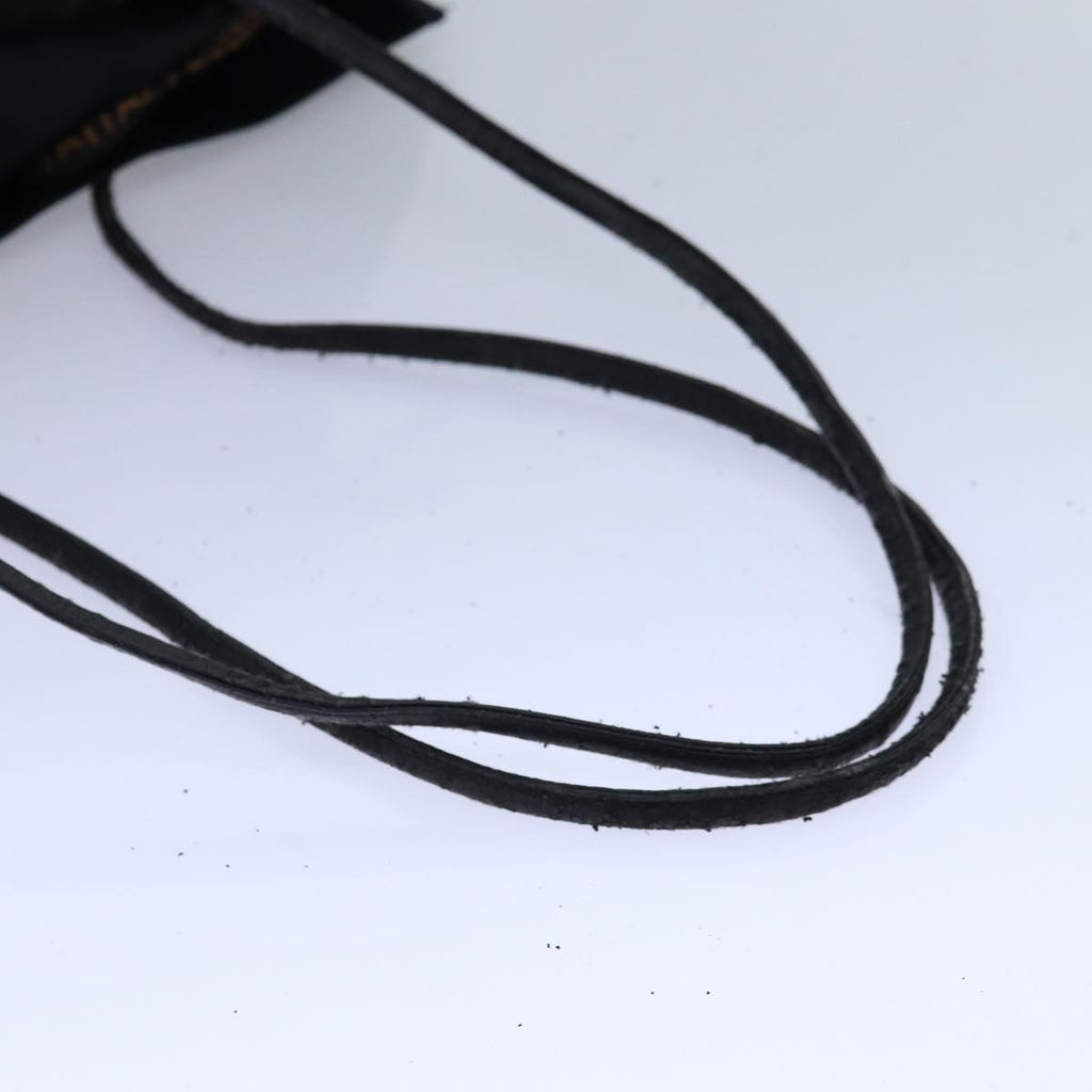 FENDI Tote Bag Nylon Black Goldar12397
