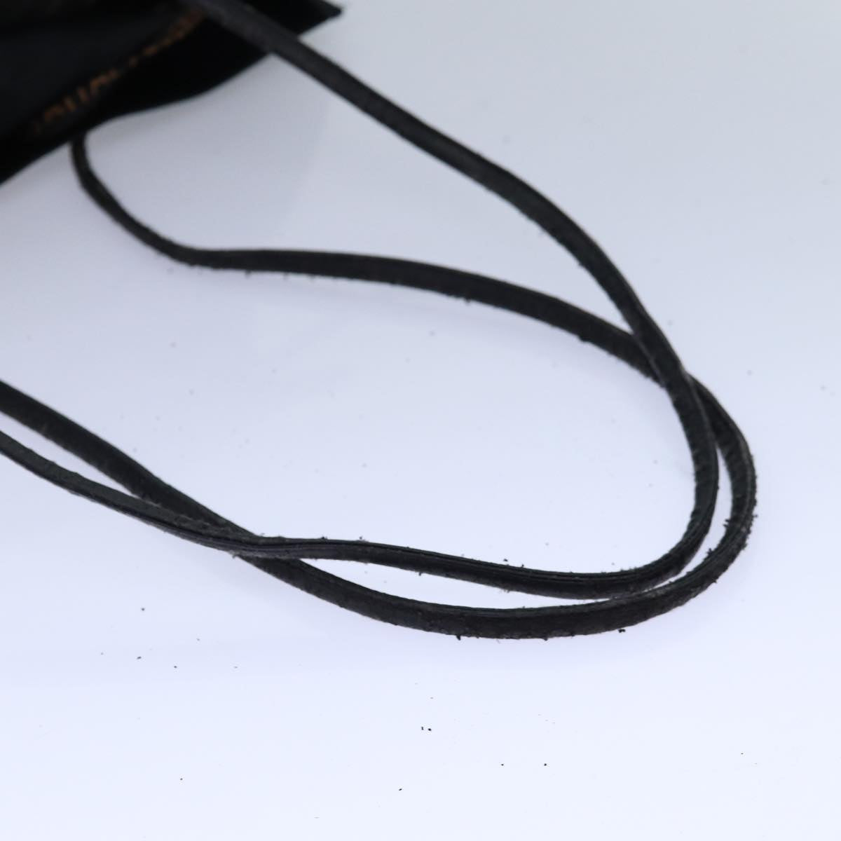 FENDI Tote Bag Nylon Black Goldar12397