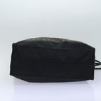 FENDI Tote Bag Nylon Black Goldar12397