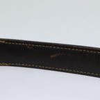 FENDI Zucca Canvas Shoulder Bag Brown Black goldar12413