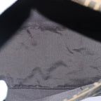 FENDI Zucca Canvas Mamma Baguette Shoulder Bag Brown Black Silverar12486