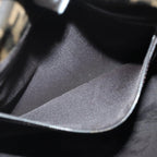 FENDI Zucca Canvas Mamma Baguette Shoulder Bag Brown Black Silverar12486