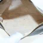 FENDI Zucchino Canvas Hand Bag Brown Goldar12553