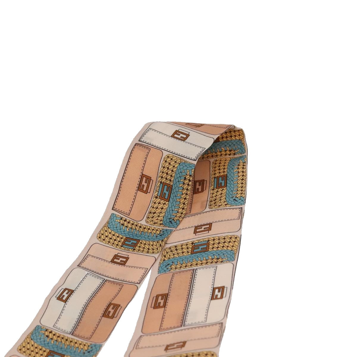 FENDI Twilly Scarf Silk Pinkar12615