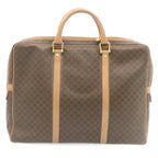 CELINE Macadam Canvas Hand Bag Brown  ar6250