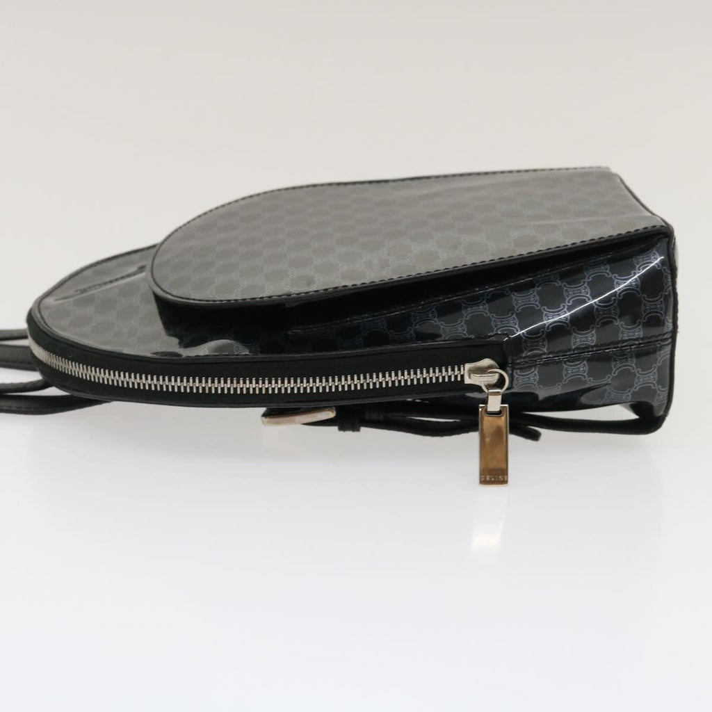 CELINE Macadam Backpack Vinyl Black  ar6749