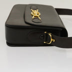 CELINE Horse Carriage Shoulder Bag Leather Brown  ar7057