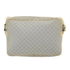 CELINE Macadam Canvas Shoulder Bag Light Blue  ar7070