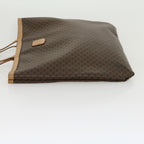 CELINE Macadam Canvas Tote Bag Brown  ar7191