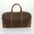 CELINE Macadam Canvas Boston Bag 5Set Brown  ar7260