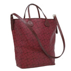 CELINE Sulky Line Hand Bag PVC Leather 2way Red  ar8225