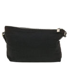 CELINE C Macadam Canvas Shoulder Bag Black  ar9020