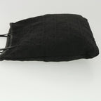FENDI Zucca Canvas Tote Bag Black Brown  ar9031