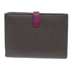 CELINE Wallet Leather Gray  ar9714B