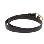 CELINE Belt Leather 28"" Brown  ar9886B