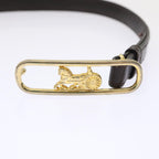 CELINE Belt Leather 28"" Brown  ar9886B