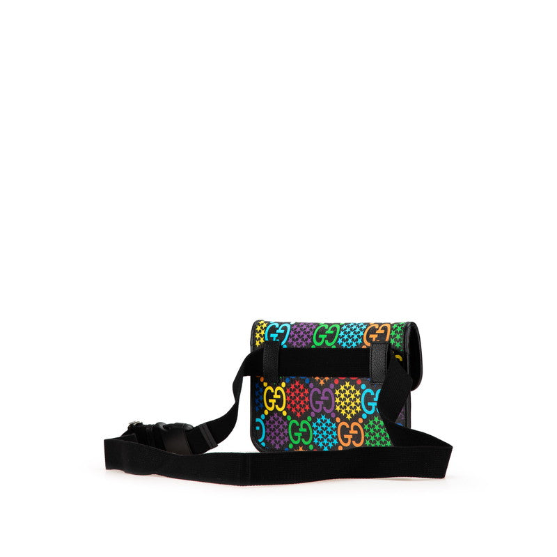 Gucci GG Supreme Psychedelic PVC Leather Waist Bag