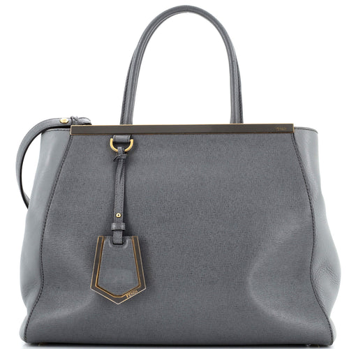 FENDI 2Jours Bag Leather Medium