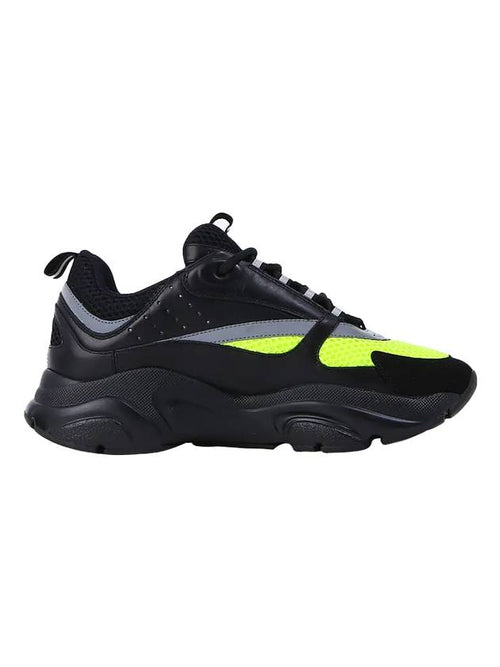 B22 Technical Mesh Low Top Sneakers Black Dior