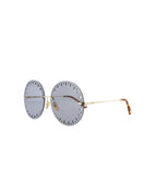 Chloe Women's 63mm Gold Sunglasses