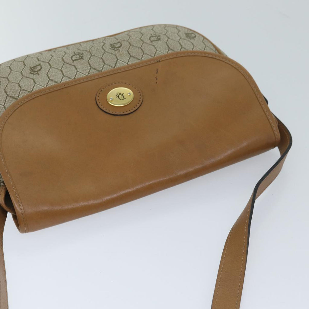 Dior Honeycomb  Canvas Shoulder Bag (Pre-Owned)