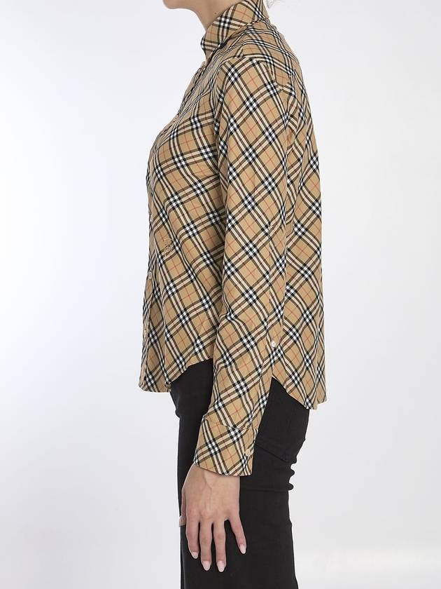 Burberry Check cotton shirt
