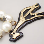 Dior Tribal  ivory Necklace Jewelry (Pre-Owned)