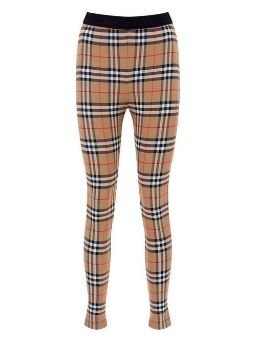 Burberry Women's Vintage Check Leggings Beige