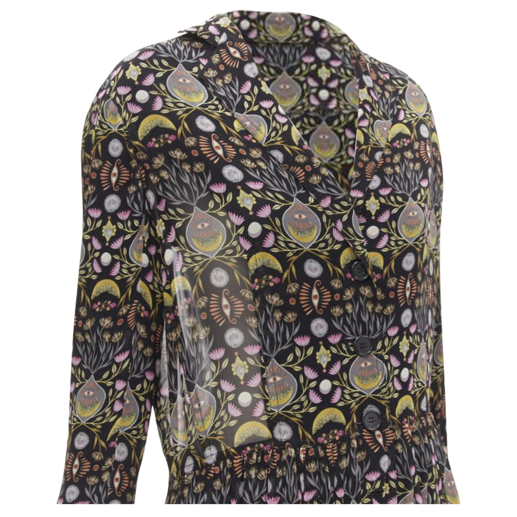 Chloe viscose bohemian print midi dress