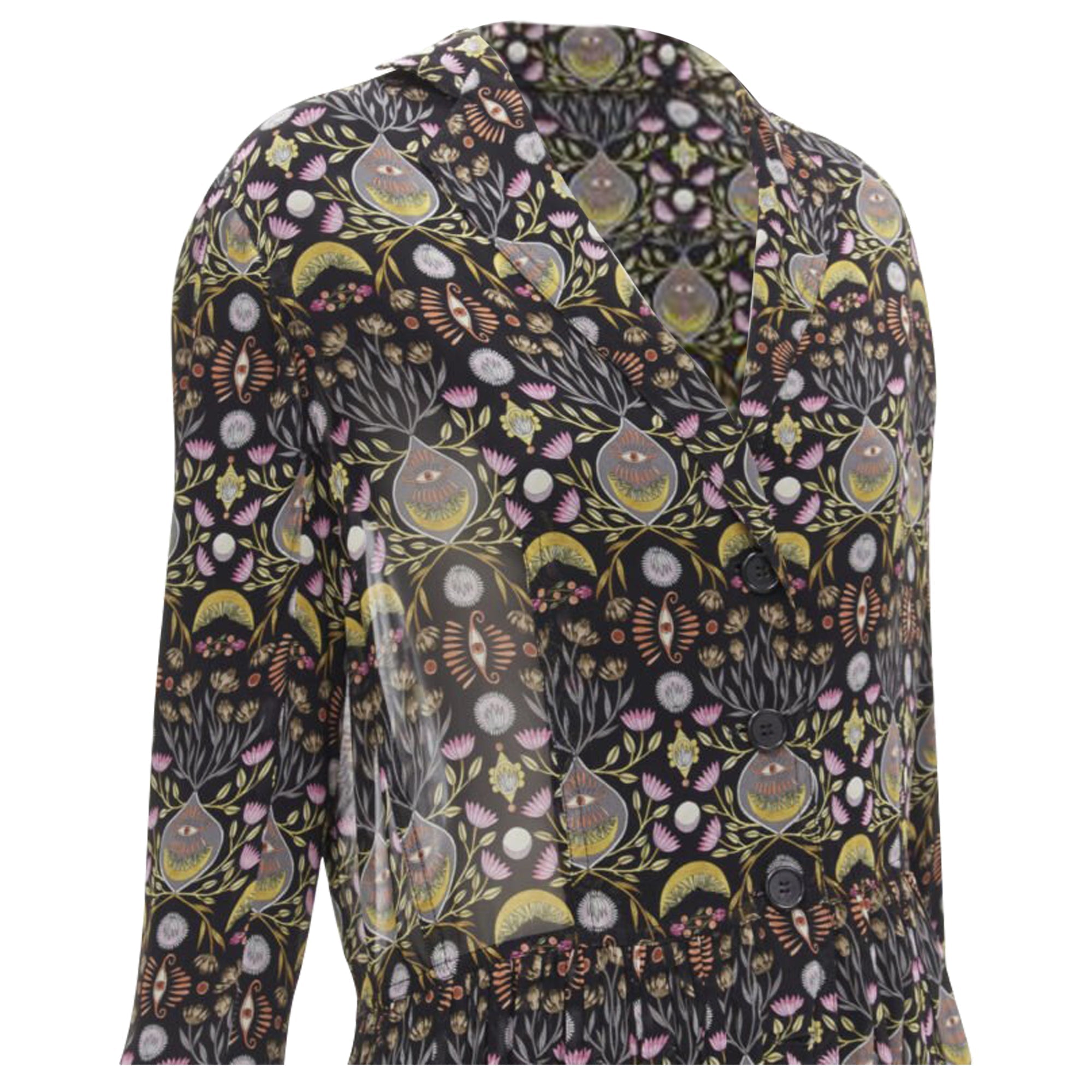 Chloe viscose bohemian print midi dress