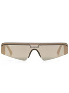 Balenciaga Eyewear Ski Rectangular Frame Sunglasses BB0003S