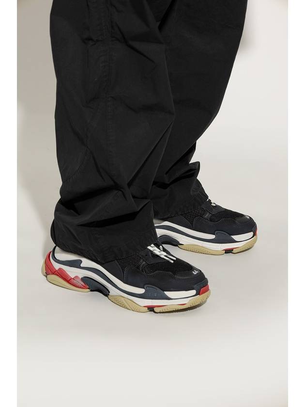 Balenciaga Triple S Low Top Sneakers Black