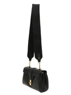 CELINE Teen Soft 16 Smooth Calfskin Cross Bag Black