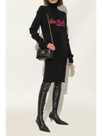 Balenciaga Avenue Nappa Leather Long Boots Black