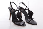 Fendi Black Patent Leather Heels SZ 40