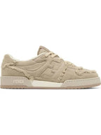 Fendi Match Low Top Sneakers Beige