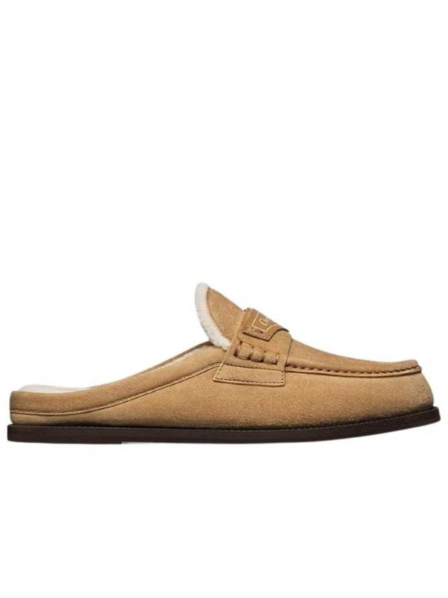 Boy Suede Calfskin Bloafer Beige Dior