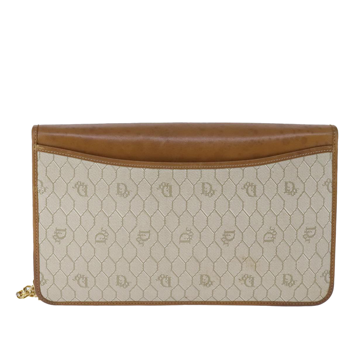 Dior Honeycomb  Canvas Shoulder Bag (Pre-Owned)