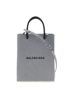 Balenciaga Blondie Glitter Logo Cross Bag Silver
