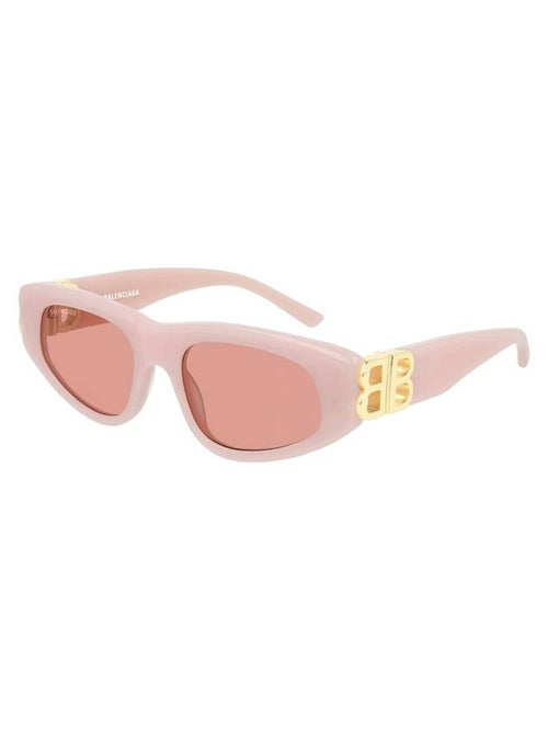Balenciaga Eyewear BB0095S 003 Dynasty D Frame Sunglasses Pink