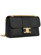 CELINE Victoire Medium Cross Bag Black