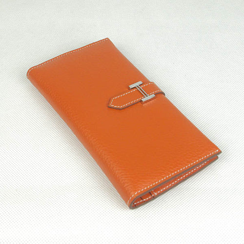 Hermes Wallet H008 Ladies Wallet Orange