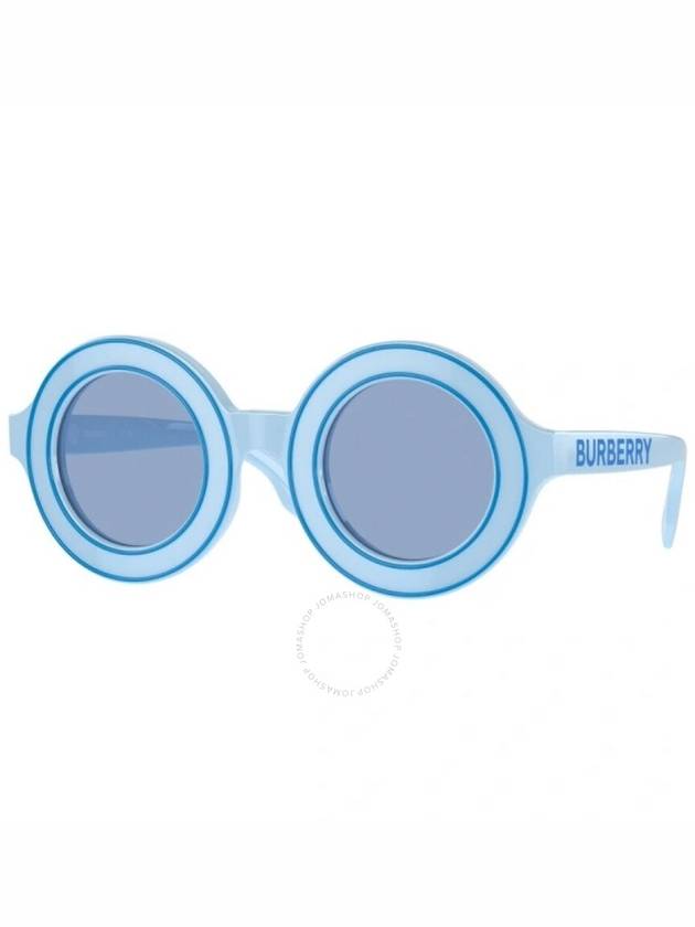Burberry Burberry Junior Light Blue Round Unisex Sunglasses JB4386 404572 20-27