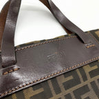 Fendi  Nylon Leather Tote Bag ()