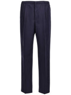 Fendi Wool Trousers Slacks Blue