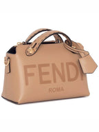 Fendi By The Way Boston Shoulder Bag Brown