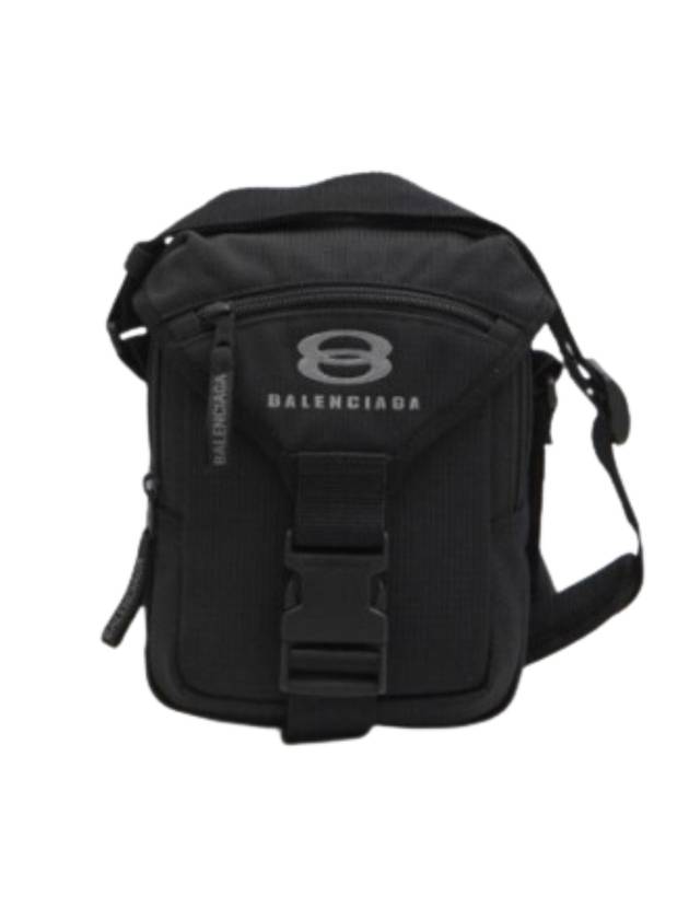 Balenciaga Unity Buckle Cross Bag Black