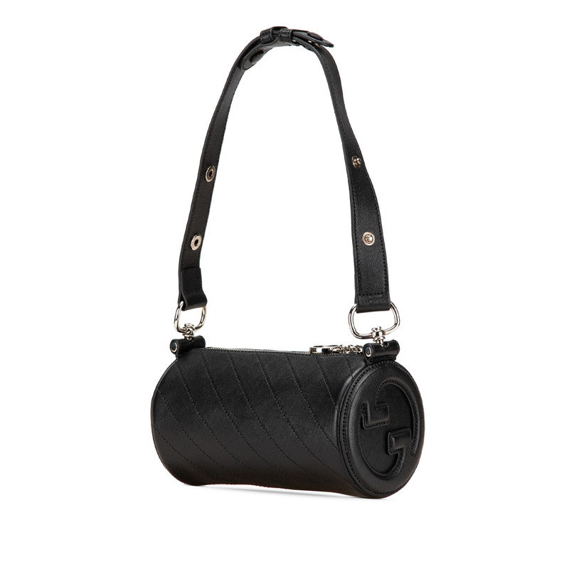 Gucci Blondie Interlocking G Leather Shoulder Bag