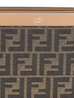Fendi Men Ff' Large Flat Pouch