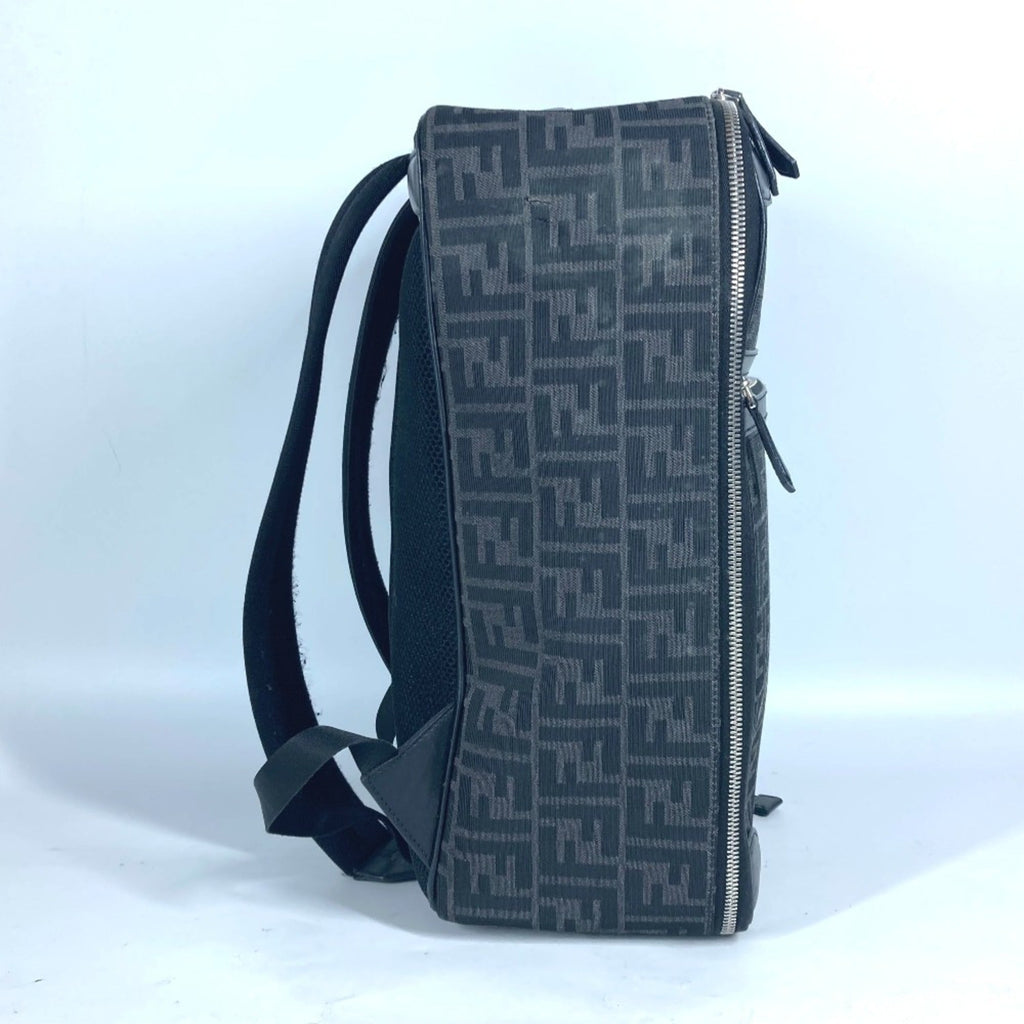 Fendi   Canvas Leather Backpack ()